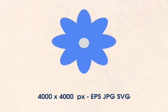 Flowers Svg Sticker Graphics for Local Branding