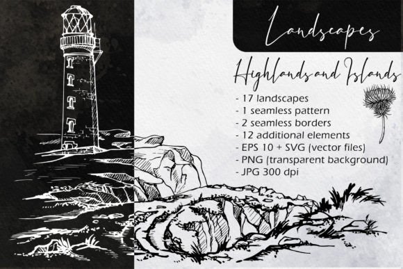 Landscapes of Scotland Graphics