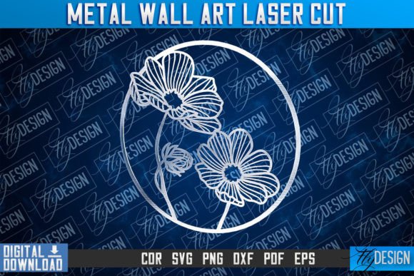 Modern Wall Decor for Laser Cutting